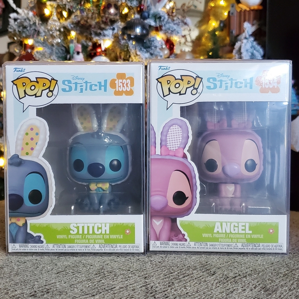 DISNEY Stitch and Angel Bunny 1533 1534 Funko Lilo and Stitch